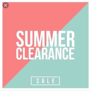 Summer Closet Clearcut !